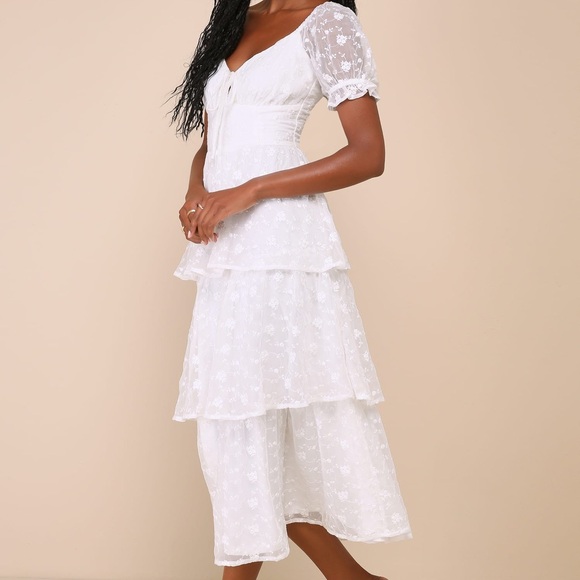 NWT Lulus Precious Sweetie midi dress - Picture 4 of 4